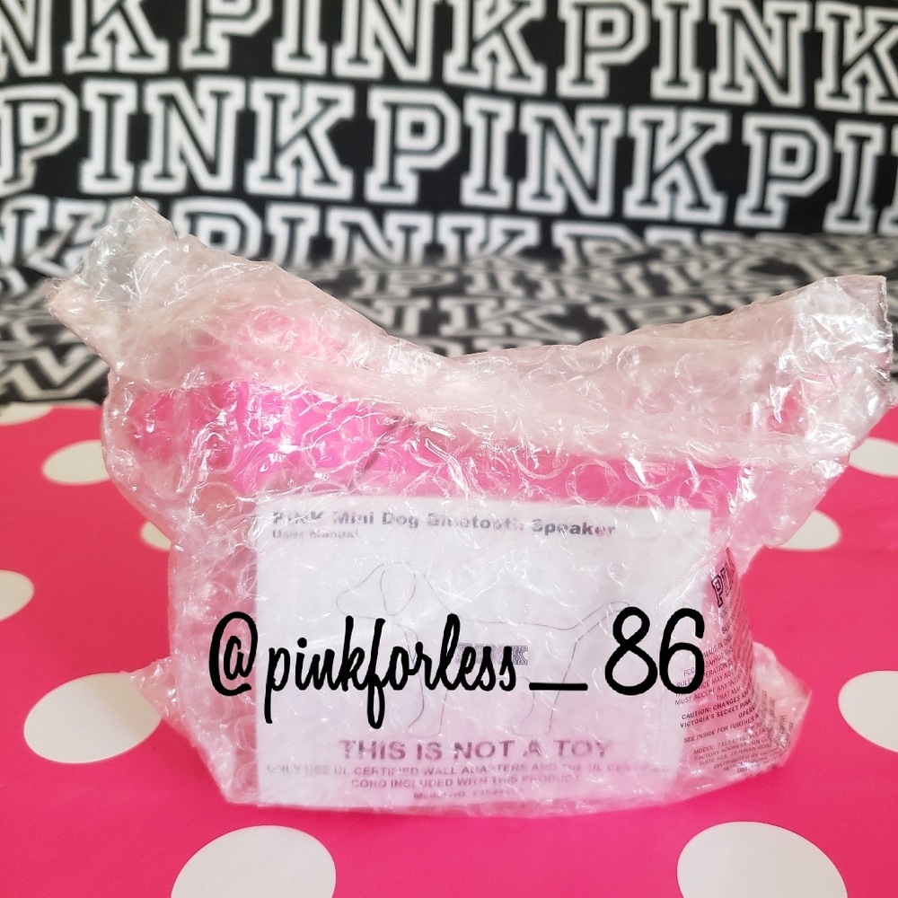 💕VS PINK BLUETOOTH DOG SPEAKER - Picture 3 of 3